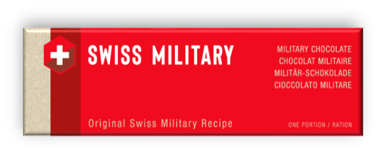 Swiss discount army chocolate